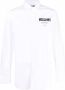 Moschino Overhemd met logoprint Wit - Thumbnail 1