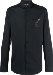 Moschino Overhemd met logoprint Zwart