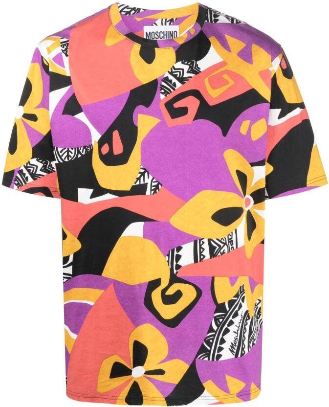 Moschino Overhemd met print 1888 Multicolore