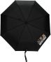 Moschino Paraplu met logoprint Zwart - Thumbnail 1