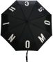 Moschino Paraplu met logoprint Zwart - Thumbnail 2
