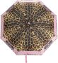 Moschino Paraplu met luipaard print Roze - Thumbnail 1