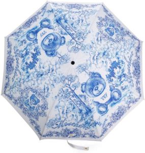 Moschino Paraplu met print Wit