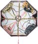 Moschino Paraplu met print Zwart - Thumbnail 1