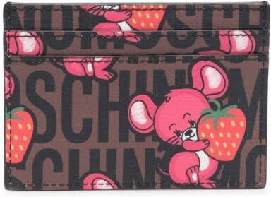 Moschino Portefeuilles Kaarthouders Bruin Heren