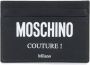 Moschino Pasjeshouder met logoprint Zwart - Thumbnail 1
