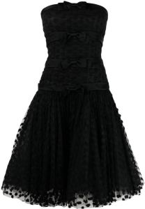 Moschino Strapless jurk Zwart