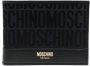 Moschino Portemonnee met logo Zwart - Thumbnail 1
