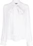 Moschino Blouse met strik Wit - Thumbnail 1