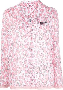 Moschino Pyjama met luipaardprint Roze