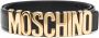 Moschino Riem met logoplakkaat Zwart - Thumbnail 1