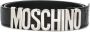 Moschino Riem verfraaid met logo Zwart - Thumbnail 1