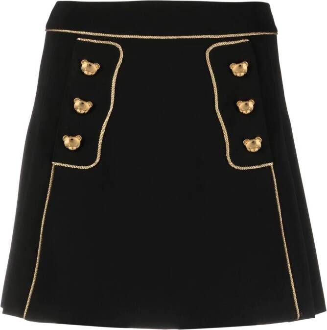 Moschino Rok met touwdetail Zwart