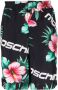 Moschino Shorts met bloemenprint Zwart - Thumbnail 1