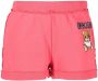Moschino Shorts met geborduurd logo Roze - Thumbnail 1