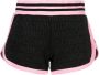 Moschino Shorts met logo jacquard Zwart - Thumbnail 1