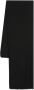 Moschino Sjaal met logo jacquard Zwart - Thumbnail 1