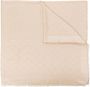 Moschino Sjaal met monogrampatroon Beige - Thumbnail 1