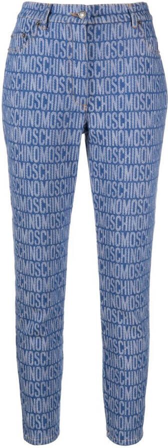 Moschino Skinny jeans Blauw