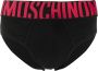 Moschino Slip met logo tailleband Zwart - Thumbnail 1