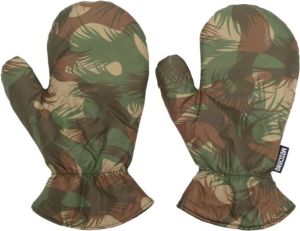 Moschino Slippers met camouflageprint Groen
