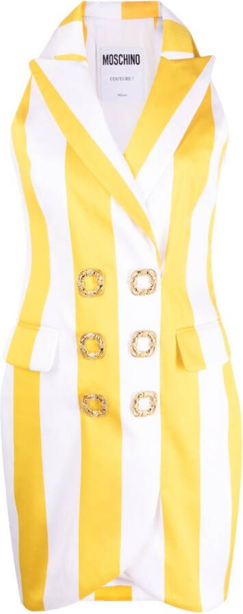 Moschino Blazerjurk Geel