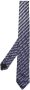 Moschino Stropdas met logoprint Blauw - Thumbnail 1