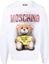 Moschino Sweater met grafische print Wit - Thumbnail 1