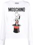 Moschino Sweater met konijnprint Wit - Thumbnail 1
