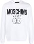 Moschino Sweater met logoprint Wit - Thumbnail 1