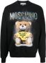 Moschino Sweater met teddybeerprint Zwart - Thumbnail 1