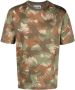Moschino T-shirt met camouflageprint Groen - Thumbnail 1