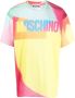 Moschino T-shirt met colourblocking Geel - Thumbnail 1