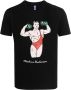 Moschino T-shirt met grafische print Zwart - Thumbnail 1