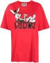 Moschino T-shirt met konijnenprint Rood - Thumbnail 1