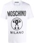Moschino T-shirt met logo Wit - Thumbnail 1