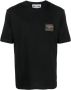 Moschino T-shirt met logo-applicatie Zwart - Thumbnail 1