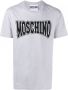 Moschino T-shirt met logoprint Grijs - Thumbnail 1