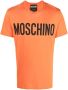 Moschino T-shirt met logoprint Oranje - Thumbnail 1