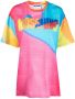 Moschino T-shirt met logoprint Roze - Thumbnail 1