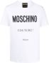 Moschino T-shirt met logoprint Wit - Thumbnail 1
