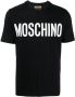 Moschino T-shirt met logoprint Zwart - Thumbnail 1