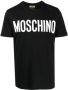 Moschino T-shirt met logoprint Zwart - Thumbnail 1