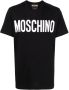 Moschino T-shirt met logoprint Zwart - Thumbnail 1