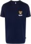 Moschino T-shirt met teddybeerprint Blauw - Thumbnail 1