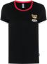 Moschino T-shirt Zwart - Thumbnail 1