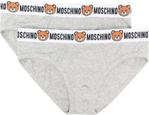 Moschino 2-pack slips Grijs