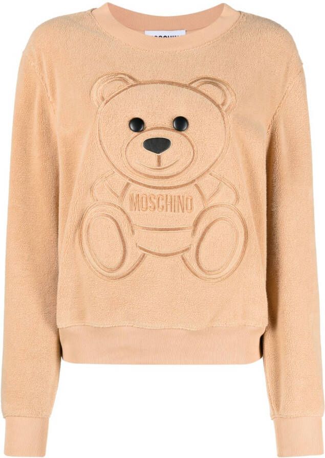 Moschino Teddy Bear-motif sweatshirt Bruin