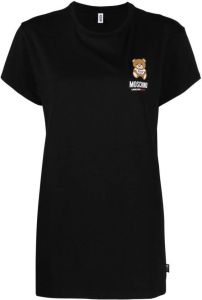 Moschino T-shirt met teddybeerprint Zwart
