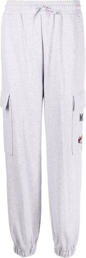 Moschino Trainingsbroek van biologisch katoen Grijs